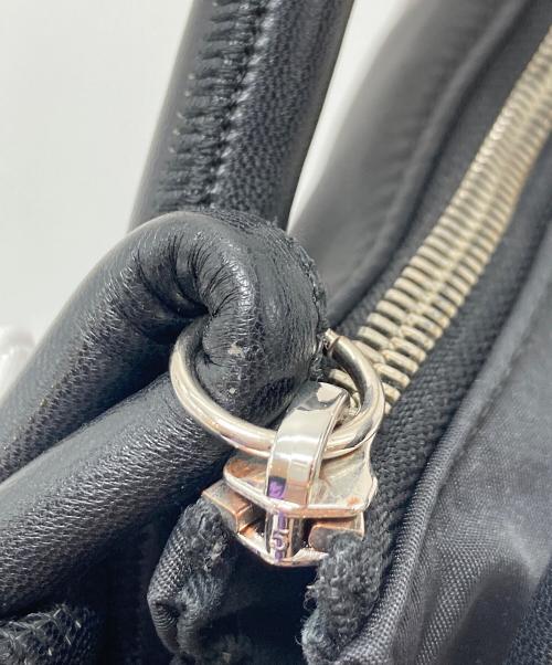 GANNI（ガニー）Ganni (ガニー) MINI KNOT ショルダーバッグ　レザーバッグ ブラック サイズ:実寸参照の古着・服飾アイテム