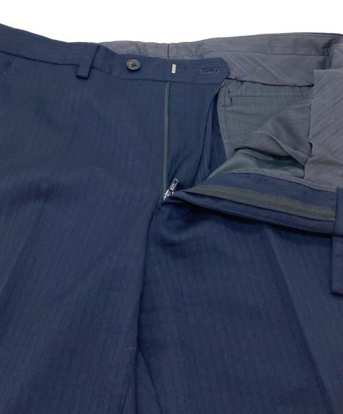 PAUL SMITH（ポールスミス）Paul Smith (ポールスミス) セットアップスーツ　ストライプ ネイビー サイズ:Lの古着・服飾アイテム