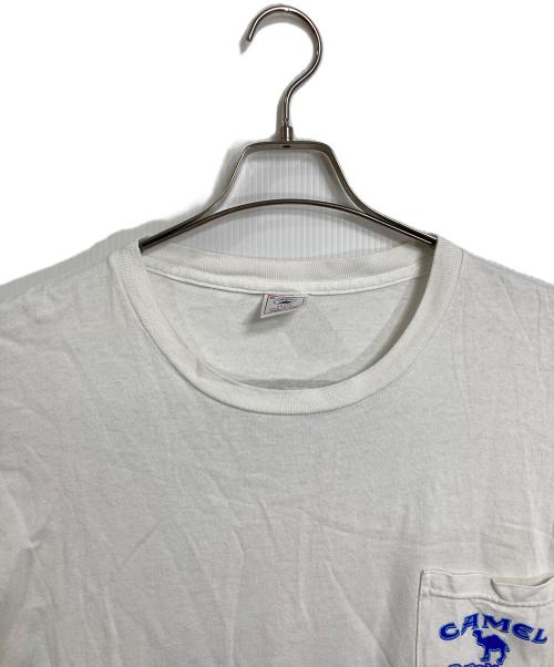 DELTA（デルタ）DELTA (デルタ) 【古着】CAMEL プリントTシャツ　USA製 シングルステッチ ホワイト サイズ:XLの古着・服飾アイテム