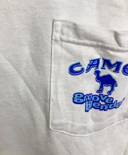 DELTA（デルタ）DELTA (デルタ) 【古着】CAMEL プリントTシャツ　USA製 シングルステッチ ホワイト サイズ:XLの古着・服飾アイテム