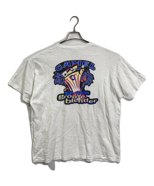 DELTA（デルタ）DELTA (デルタ) 【古着】CAMEL プリントTシャツ　USA製 シングルステッチ ホワイト サイズ:XLの古着・服飾アイテム