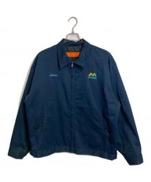 RED KAP（レッド キャップ）の古着「企業ロゴカバーオール」｜ネイビー