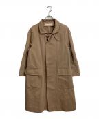 MARNIマルニ）の古着「コットンリネンコート　ラグランコート」｜ベージュ