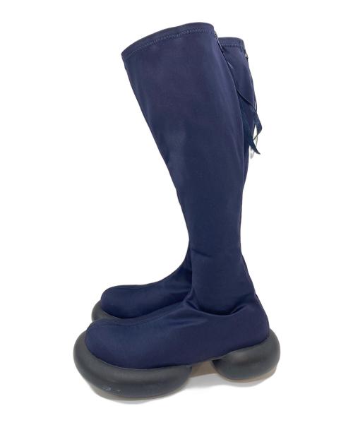 ENFOLD（エンフォルド）ENFOLD (エンフォルド) LONG ENGINEER-BOOTS  ロングエンジニアブーツ　ロングブーツ ネイビー サイズ:37の古着・服飾アイテム