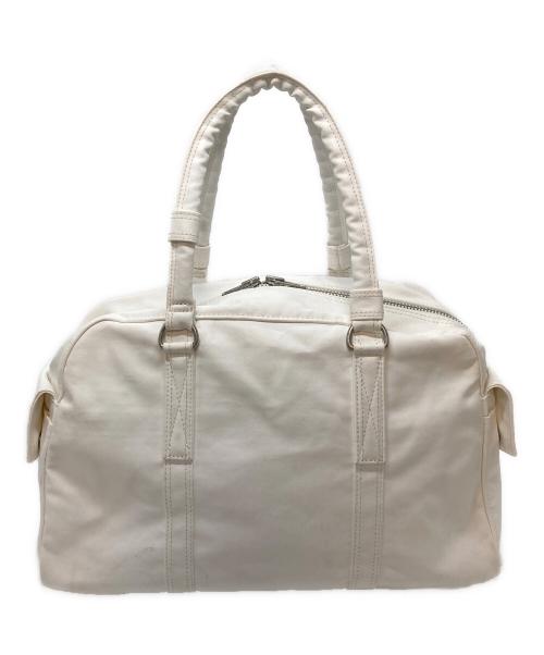 PORTER（ポーター）PORTER (ポーター) BOSTON BAG  ボストンバッグ　トートバッグ ホワイト サイズ:実寸参照の古着・服飾アイテム