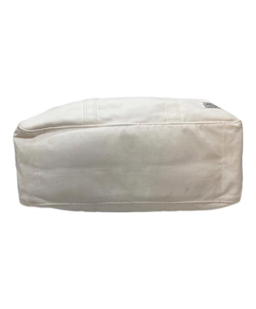 PORTER（ポーター）PORTER (ポーター) BOSTON BAG  ボストンバッグ　トートバッグ ホワイト サイズ:実寸参照の古着・服飾アイテム
