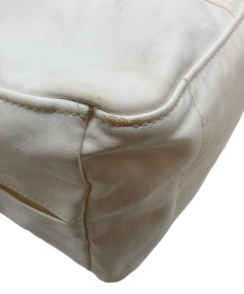 PORTER（ポーター）PORTER (ポーター) BOSTON BAG  ボストンバッグ　トートバッグ ホワイト サイズ:実寸参照の古着・服飾アイテム