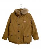 DANTONダントン）の古着「ダウンジャケット　ラクーンドッグ」｜ブラウン