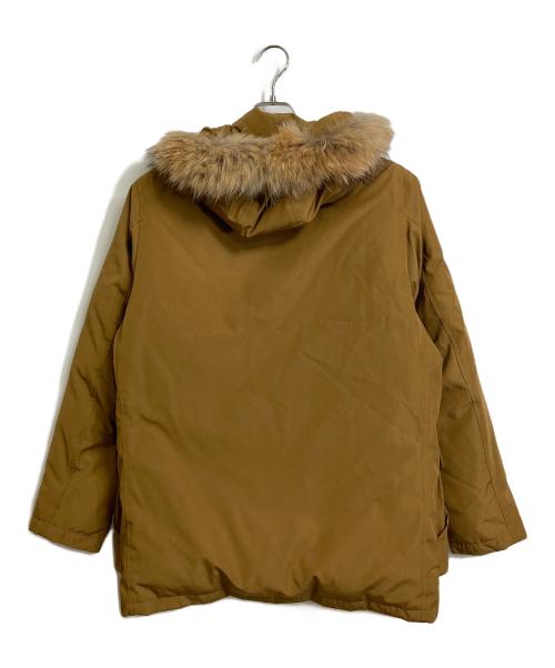 DANTON（ダントン）DANTON (ダントン) ダウンジャケット　ラクーンドッグ ブラウン サイズ:40の古着・服飾アイテム