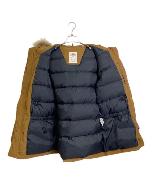 DANTON（ダントン）DANTON (ダントン) ダウンジャケット　ラクーンドッグ ブラウン サイズ:40の古着・服飾アイテム