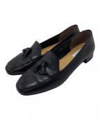 MACKINTOSH PHILOSOPHYマッキントッシュ フィロソフィー）の古着「タッセルローファー　レザーシューズ」｜ブラック