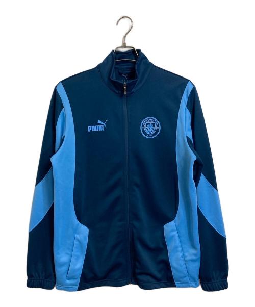 PUMA（プーマ）PUMA (プーマ) MANCHESTER CITY (マンチェスター・シティ) セットアップジャージ/トラックジャケット+パンツ　24/25 マンチェスター・シティ FTBLNRGY ネイビー サイズ:Mの古着・服飾アイテム