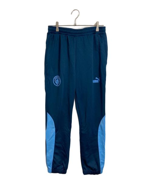 PUMA（プーマ）PUMA (プーマ) MANCHESTER CITY (マンチェスター・シティ) セットアップジャージ/トラックジャケット+パンツ　24/25 マンチェスター・シティ FTBLNRGY ネイビー サイズ:Mの古着・服飾アイテム