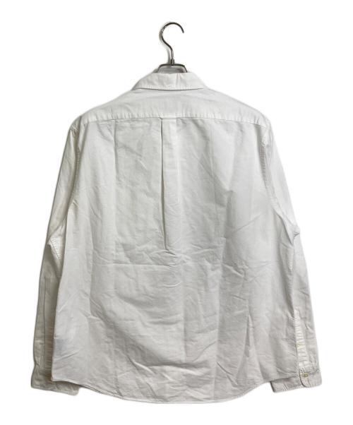 Rugby Ralph Lauren（ラグビーラルフローレン）Rugby Ralph Lauren (ラグビーラルフローレン) ボタンダウンシャツ　コットンシャツ ホワイト サイズ:XXLの古着・服飾アイテム