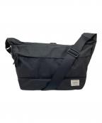 PORTER GIRLポーターガール）の古着「ワンショルダーバッグ　MOUSSE SHOULDER BAG(L)  日本製」｜ブラック