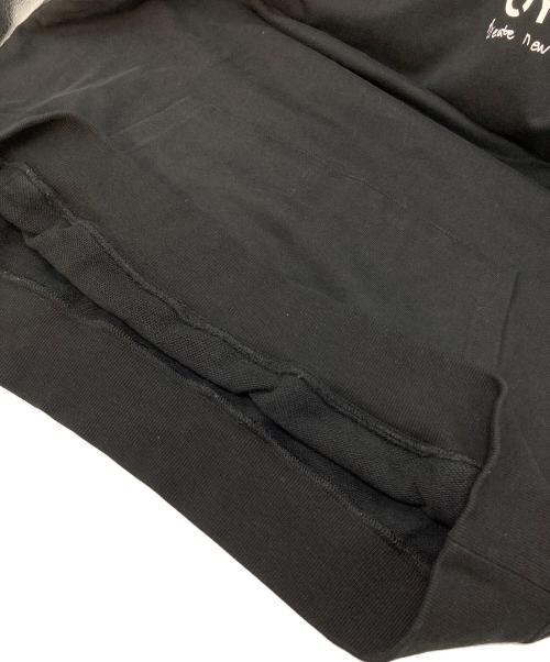 OY（オーワイ）OY (オーワイ) BOSS LOGO HOODIE ブラック サイズ:実寸参照の古着・服飾アイテム