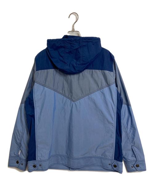 ALCOTT HILL（アルコットヒル）alcott hill (アルコットヒル) ナイロンジャケット ブルー サイズ:48の古着・服飾アイテム