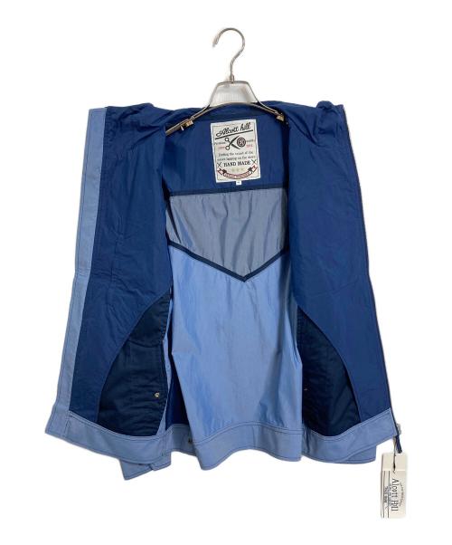 ALCOTT HILL（アルコットヒル）alcott hill (アルコットヒル) ナイロンジャケット ブルー サイズ:48の古着・服飾アイテム