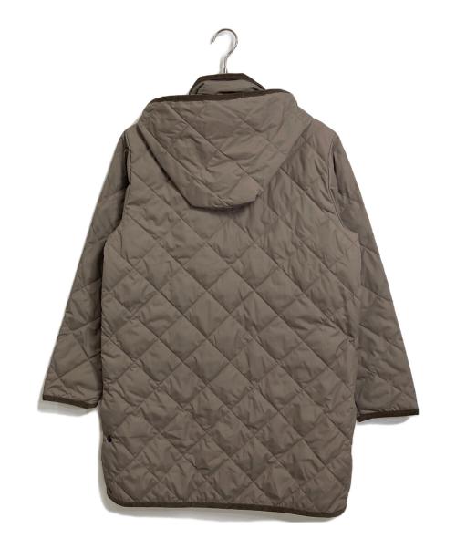 TAION（タイオン）TAION (タイオン) SHIPS any (シップスエニィ) キルティングダウンコート ブラウン サイズ:Mの古着・服飾アイテム