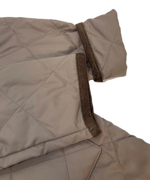 TAION（タイオン）TAION (タイオン) SHIPS any (シップスエニィ) キルティングダウンコート ブラウン サイズ:Mの古着・服飾アイテム