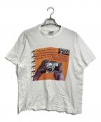 Hanesヘインズ）の古着「【古着】USA製シングルステッチバンドTシャツ　コットンTシャツ」｜ホワイト
