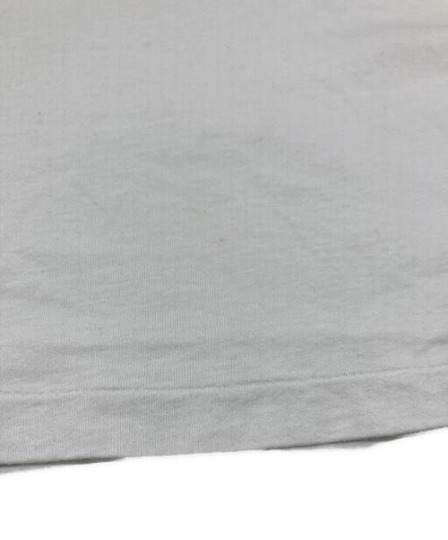 Hanes（ヘインズ）Hanes (ヘインズ) 【古着】USA製シングルステッチバンドTシャツ　コットンTシャツ ホワイト サイズ:XLの古着・服飾アイテム