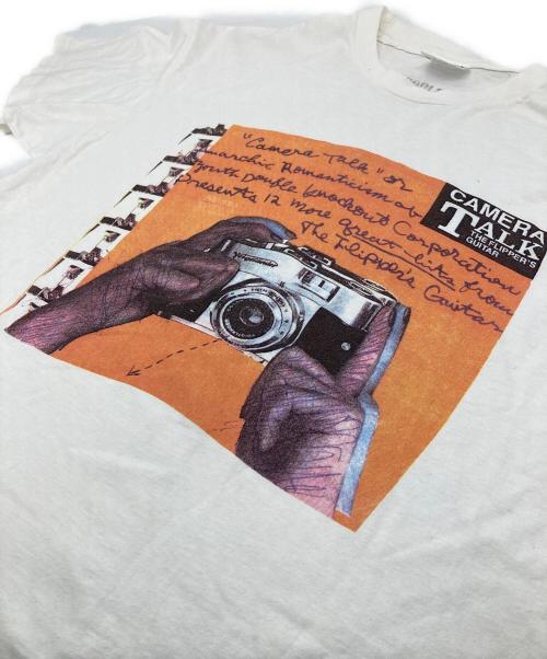 Hanes（ヘインズ）Hanes (ヘインズ) 【古着】USA製シングルステッチバンドTシャツ　コットンTシャツ ホワイト サイズ:XLの古着・服飾アイテム