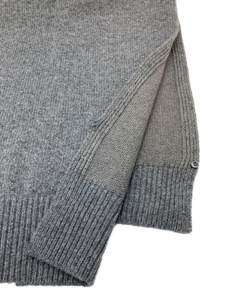 Maison Margiela（メゾンマルジェラ）Maison Margiela (メゾンマルジェラ) ウールリネンタバード ニットベスト 4ステッチ　22AW グレー サイズ:Sの古着・服飾アイテム