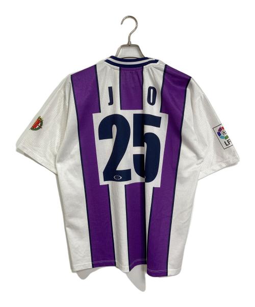 KELME（ケルメ）KELME (ケルメ) 城彰二ゲームシャツ　ユニフォーム　半袖カットソー パープル サイズ:実寸参照の古着・服飾アイテム