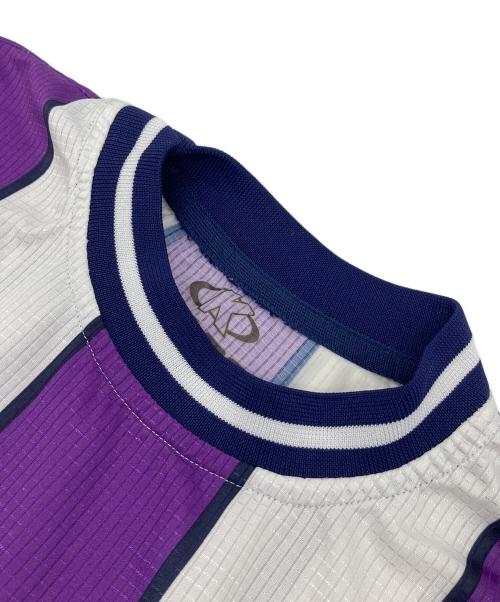 KELME（ケルメ）KELME (ケルメ) 城彰二ゲームシャツ　ユニフォーム　半袖カットソー パープル サイズ:実寸参照の古着・服飾アイテム