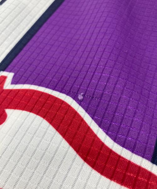 KELME（ケルメ）KELME (ケルメ) 城彰二ゲームシャツ　ユニフォーム　半袖カットソー パープル サイズ:実寸参照の古着・服飾アイテム