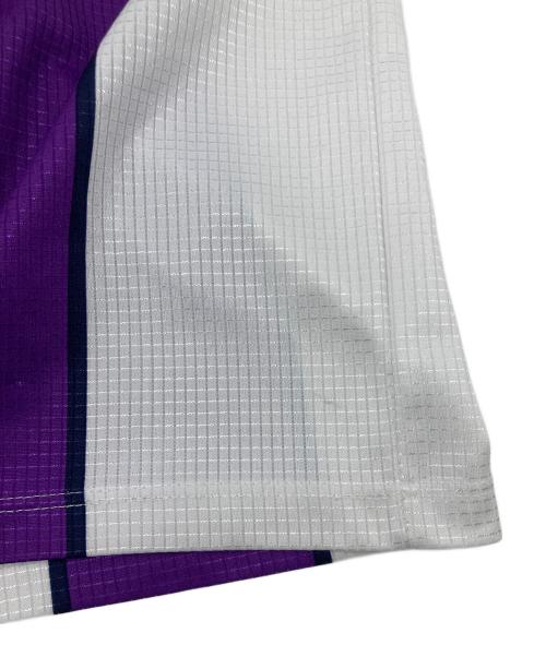 KELME（ケルメ）KELME (ケルメ) 城彰二ゲームシャツ　ユニフォーム　半袖カットソー パープル サイズ:実寸参照の古着・服飾アイテム
