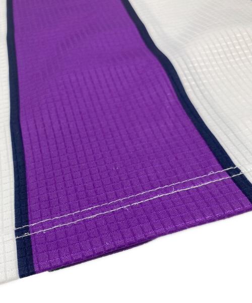 KELME（ケルメ）KELME (ケルメ) 城彰二ゲームシャツ　ユニフォーム　半袖カットソー パープル サイズ:実寸参照の古着・服飾アイテム