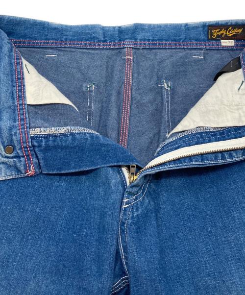 Trophy Clothing（トロフィークロージング）TROPHY CLOTHING (トロフィークロージング) ハーフパンツ　デニムハーフパンツ　日本製 ブルー サイズ:32の古着・服飾アイテム
