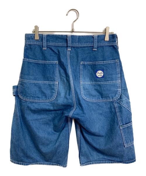 Trophy Clothing（トロフィークロージング）TROPHY CLOTHING (トロフィークロージング) ハーフパンツ　デニムハーフパンツ　日本製 ブルー サイズ:32の古着・服飾アイテム
