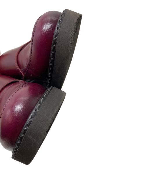 BONTRE（ボントレ）BONTRE (ボントレ) 厚底ダブルモンクシューズ　セレモニー レッド サイズ:39の古着・服飾アイテム