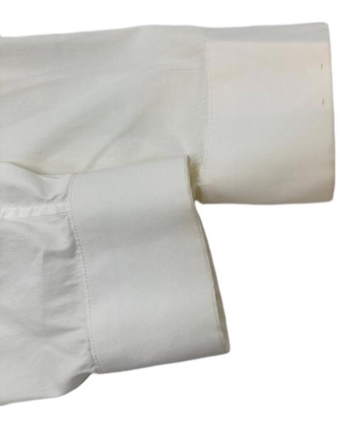 PRADA（プラダ）PRADA (プラダ) シャツ　長袖シャツ　ナイロン混シャツ ホワイト サイズ:38／15の古着・服飾アイテム