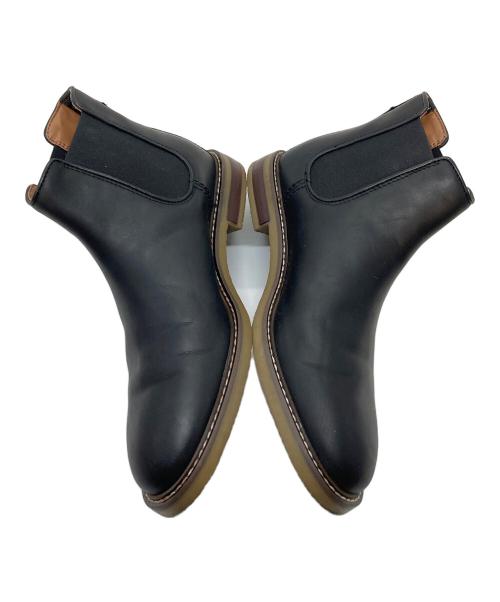 CLARKS（クラークス）CLARKS (クラークス) サイドゴアブーツ　ショートブーツ　レザーブーツ ブラック サイズ:US 7.5の古着・服飾アイテム