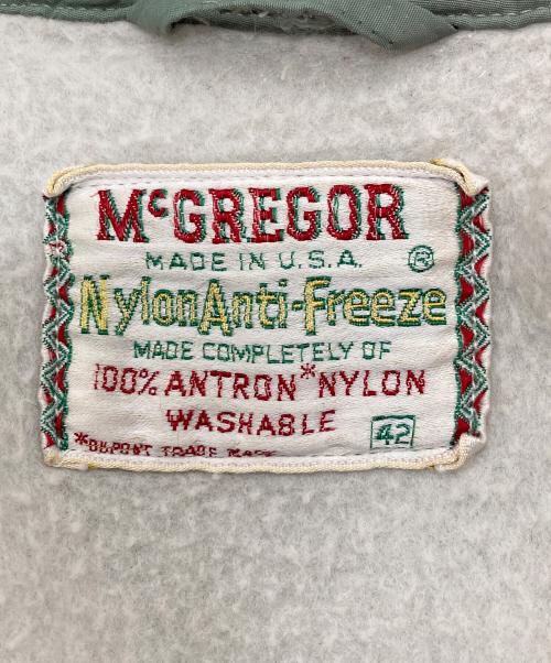 McGREGOR（マクレガー）McGREGOR (マクレガー) 【古着】60'Sナイロンアンチフリーズジャケット　アウター　60年代　USA製 グリーン サイズ:42の古着・服飾アイテム