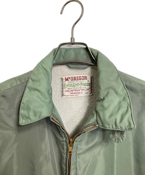 McGREGOR（マクレガー）McGREGOR (マクレガー) 【古着】60'Sナイロンアンチフリーズジャケット　アウター　60年代　USA製 グリーン サイズ:42の古着・服飾アイテム