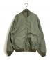 DEUXIEME CLASSE（ドゥーズィエム クラス）の古着「ミリタリーブルゾン　MA−1  ライトアウター」｜グリーン