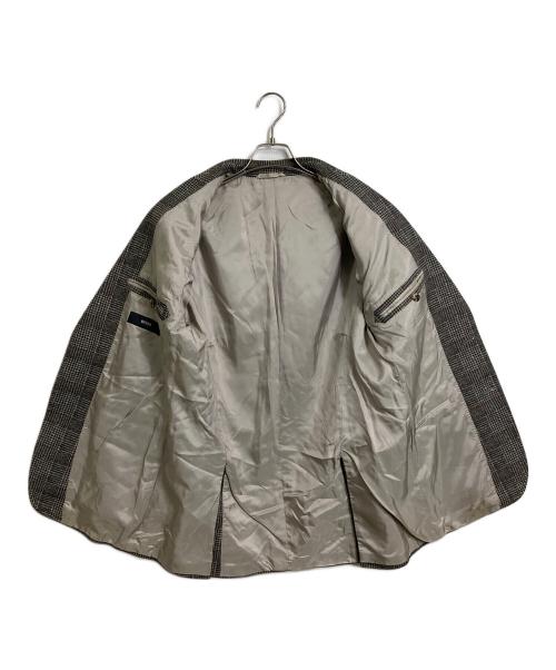HUGO BOSS（ヒューゴ ボス）HUGO BOSS (ヒューゴ ボス) テーラードジャケット　 ブラウン サイズ:46の古着・服飾アイテム