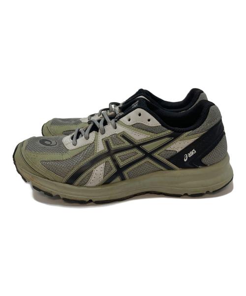 asics（アシックス）asics (アシックス) JOG100S Sheet Roc グリーン×グレー サイズ:27.5の古着・服飾アイテム