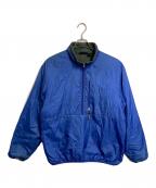 Patagoniaパタゴニア）の古着「【古着】90’S パフボール  プルオーバー　90年代　USA製」｜ブルー×オリーブ