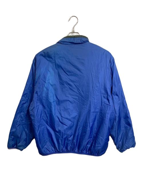 Patagonia（パタゴニア）Patagonia (パタゴニア) 【古着】90’S パフボール  プルオーバー　90年代　USA製 ブルー×オリーブ サイズ:Lの古着・服飾アイテム