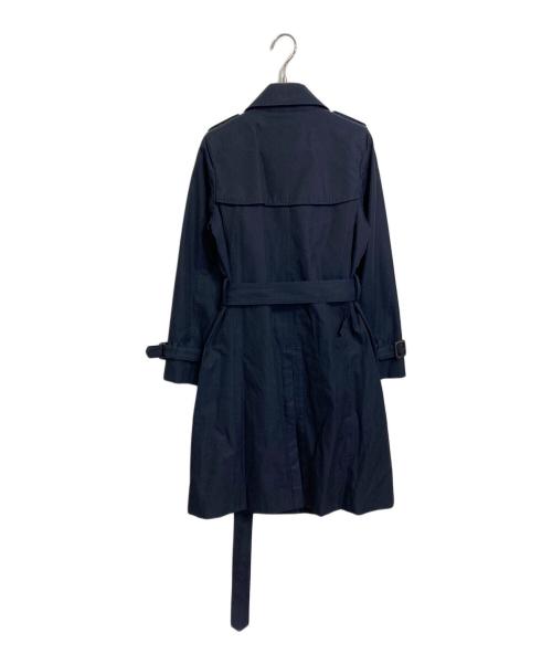 MACKINTOSH PHILOSOPHY（マッキントッシュ フィロソフィー）MACKINTOSH PHILOSOPHY (マッキントッシュ フィロソフィー) トレンチコート　ライトアウター　ロングコート ネイビー サイズ:36の古着・服飾アイテム