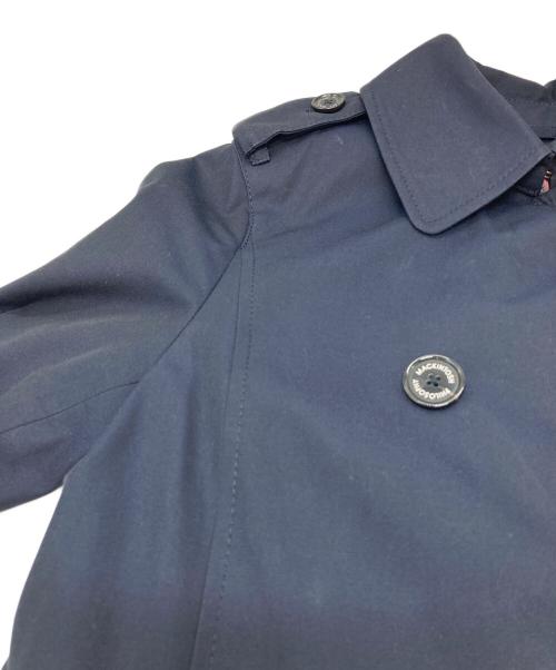 MACKINTOSH PHILOSOPHY（マッキントッシュ フィロソフィー）MACKINTOSH PHILOSOPHY (マッキントッシュ フィロソフィー) トレンチコート　ライトアウター　ロングコート ネイビー サイズ:36の古着・服飾アイテム