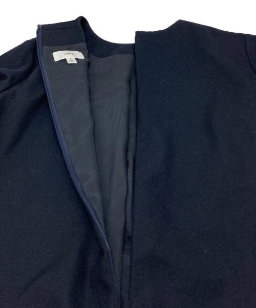 HYKE（ハイク）HYKE (ハイク) ウール プルオーバー ワンピース ネイビー サイズ:1の古着・服飾アイテム