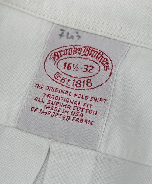 BROOKS BROTHERS（ブルックスブラザーズ）BROOKS BROTHERS (ブルックスブラザーズ) 【古着】オックスフォードボタンダウンシャツ　USA製 ホワイト サイズ:16 1/2-32の古着・服飾アイテム