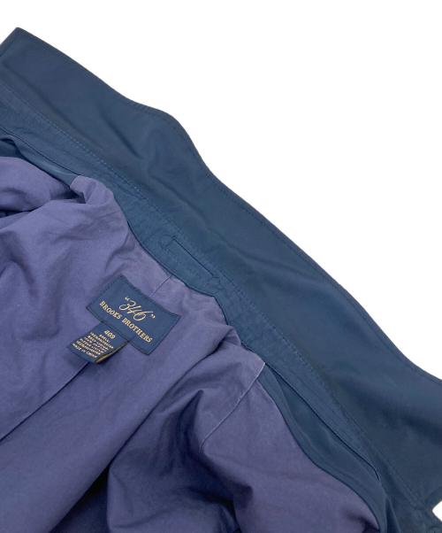 BROOKS BROTHERS（ブルックスブラザーズ）BROOKS BROTHERS (ブルックスブラザーズ) ステンカラーコート　ロングコート ネイビー サイズ:40sの古着・服飾アイテム